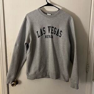 Gray Las Vegas Nevada Sweater